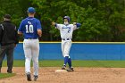 Baseball vs CGA  Wheaton College Baseball vs Coast Guard Academy during game one of the NEWMAC semi-finals playoffs. - (Photo by Keith Nordstrom) : Wheaton, baseball, NEWMAC
